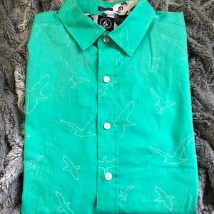 Volcom button down shirt